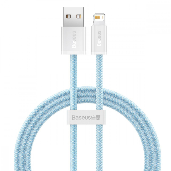 Кабель Baseus Dynamic Series Fast Charging Lightning 2.4A (1m) Blue