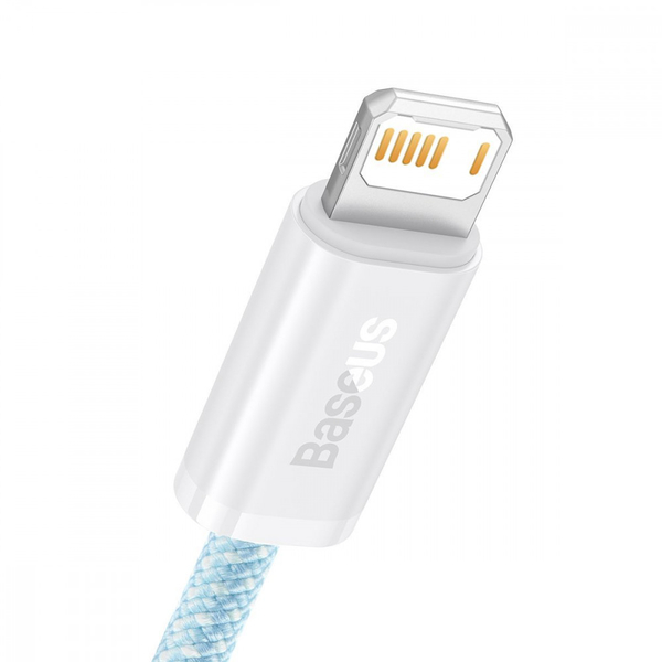 Кабель Baseus Dynamic Series Fast Charging Lightning 2.4A (1m) Blue, изображение 5