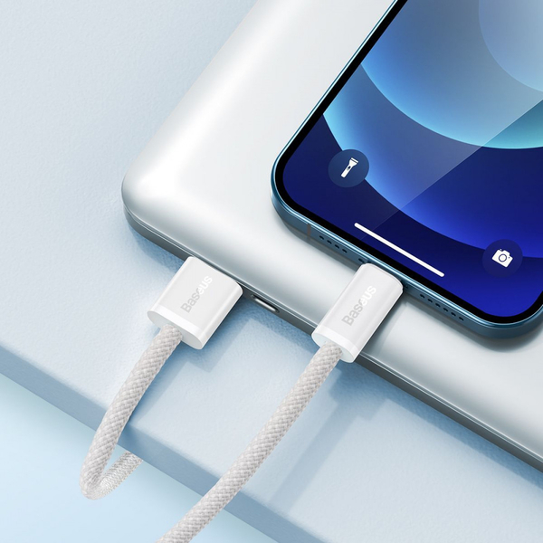 Кабель Baseus Dynamic Series Fast Charging Lightning 2.4A (1m) Blue, зображення 3