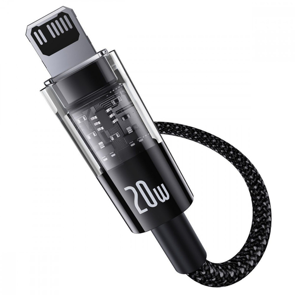 Кабель Baseus Gem Fast-Charging Data Cable Type-C to Lightning 20W 2m Blue, изображение 2