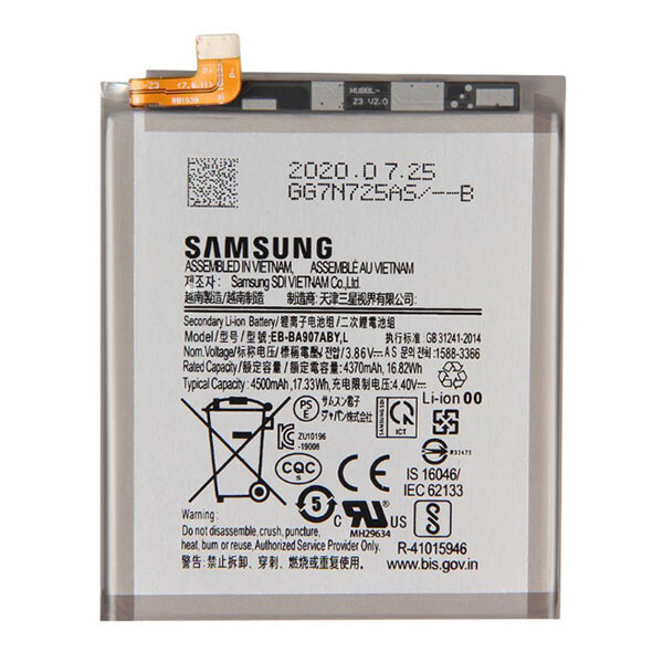 Аккумулятор Samsung EB-BA907ABY для Galaxy S10 Lite G770F/ Galaxy A71 5G A716F original