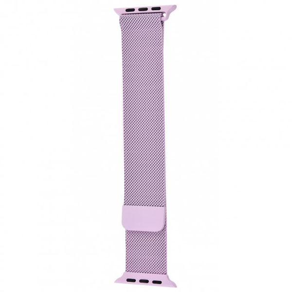Ремешок Milanese Loop Apple Watch 42/44 mm Light Purple, Цвет: Фиолетовый, Оригинальное название цвета: Light Purple, Диагональ экрана: 1,78 (44 mm)