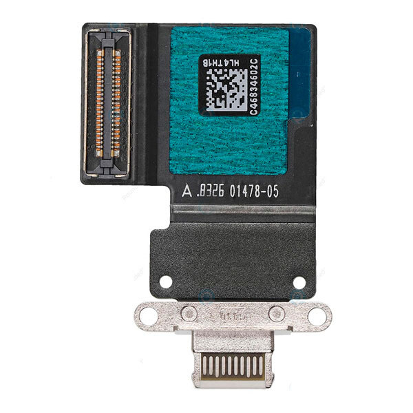Шлейф (flex) для iPad Pro 11" (2018)/Pro 11" (2020)/Pro 11 (2022)/Pro 12.9 (2018)/Pro 12.9 (2020)/Pro 12.9 (2022) White с разъемом зарядки Оригинал