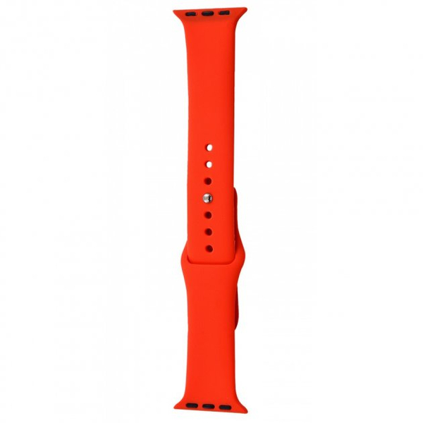 Ремешок Apple Watch Sport Band 38 mm/40 mm (S) Red, Цвет: Красный, Оригинальное название цвета: Red, Диагональ экрана: 1,57 (40 mm)