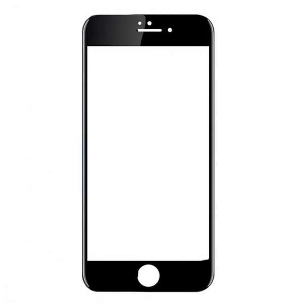 Защитное стекло для Apple iPhone 7/8 Black Full Glue 9D