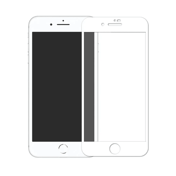 Защитное стекло для Apple iPhone 7/8 White Full Glue 9D