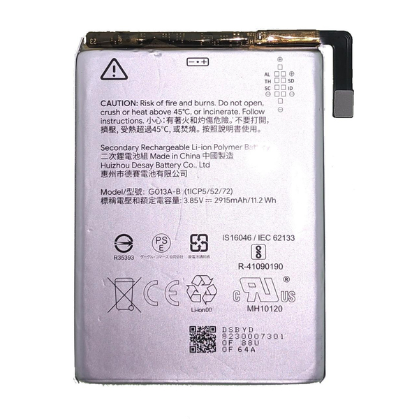 Аккумулятор Google G013A-B для Pixel 3 original