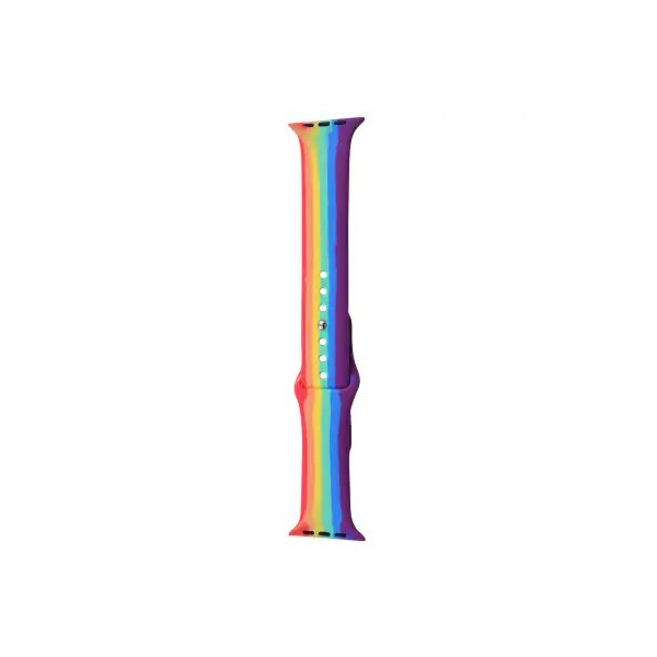 Ремешок Apple Watch Sport Band 42 mm/44 mm (M)  Pride, Цвет: Разноцветный, Оригинальное название цвета: Pride, Диагональ экрана: 1,78 (44 mm)