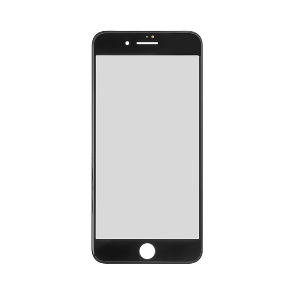 Стекло дисплея Apple iPhone 8 Plus Black Glass with OCA