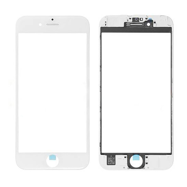Стекло дисплея Apple iPhone 6 White Full Glass with OCA