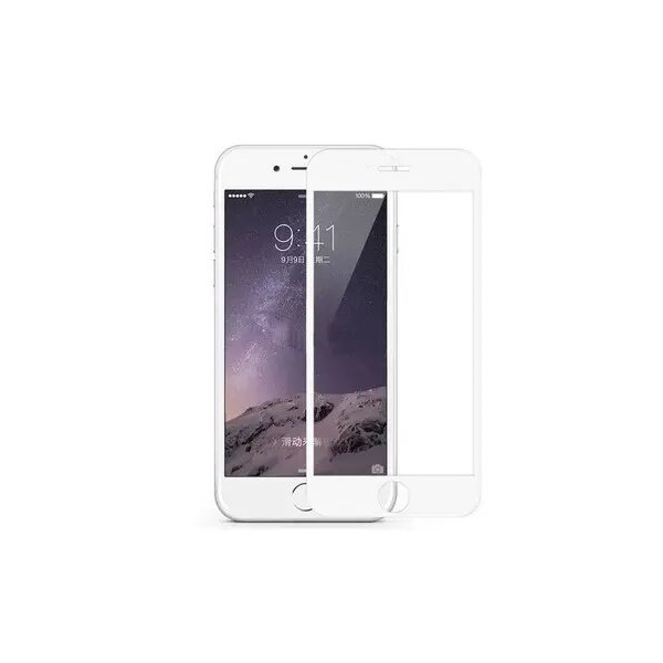 Защитное стекло для Apple iPhone 6 Plus/6S Plus White Full Glue 9D