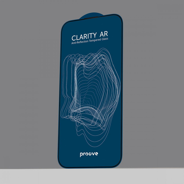 Захисне скло Proove Clarity AR iPhone 15 Pro Black, изображение 5