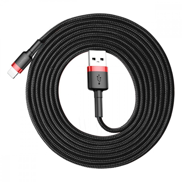 Кабель Baseus Cafule Lightning 1.5A (2m) Gold/blue, изображение 5