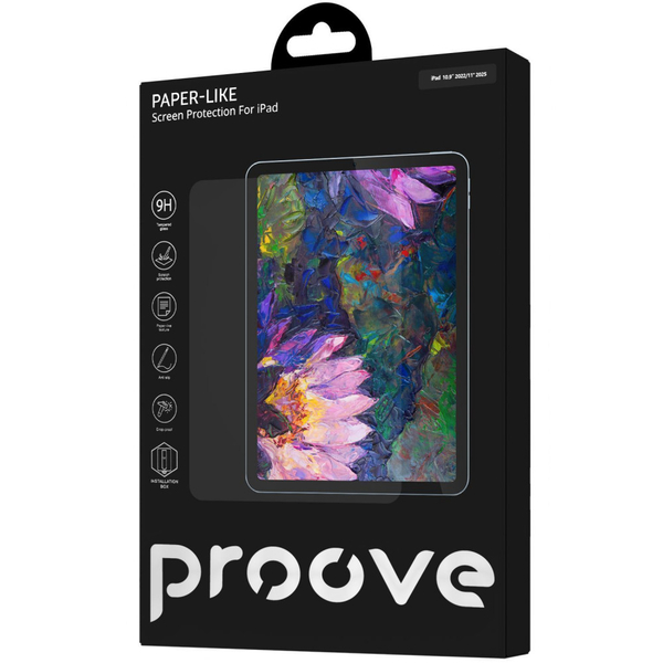 Захисне скло Proove Paper-like Installation Box iPad Air 11 2024/Air 11 2025 Transparent, зображення 2