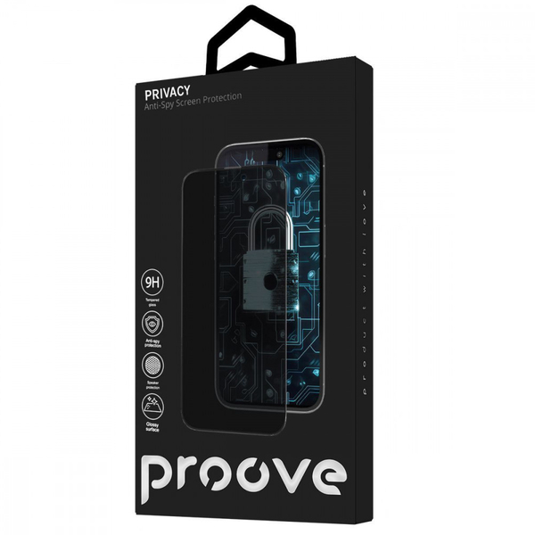 Захисне скло Proove Privacy iPhone Xs Max/11 Pro Max Black, изображение 2