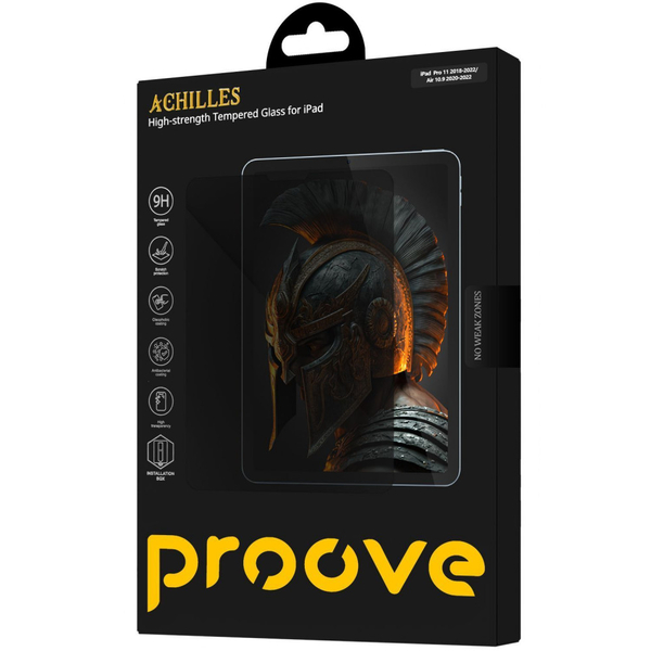 Захисне скло Proove Achilles Installation Box for iPad Pro 11 2018-2022/ Air 10.9 2020-2022 Transparent, зображення 2