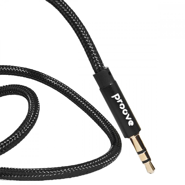 Кабель AUX Proove Weft (1m) Black, зображення 3