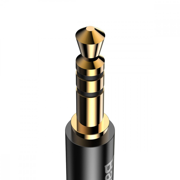 Кабель AUX Baseus Yiven Type-C to 3.5 mini jack (1.2m) Black, изображение 6