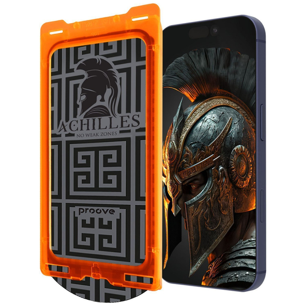 Захисне скло Proove Achilles Installation Box iPhone 14 Pro/15/16 Black