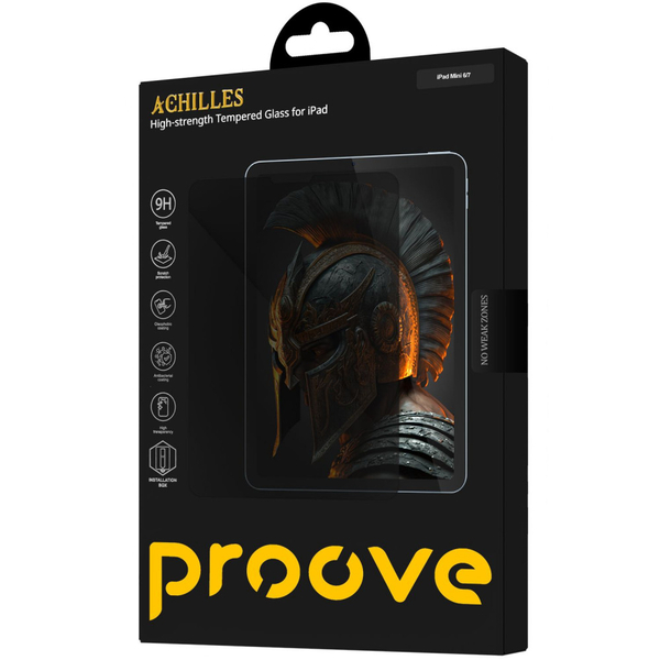 Захисне скло Proove Achilles Installation Box for iPad mini 6/7 Transparent, изображение 2