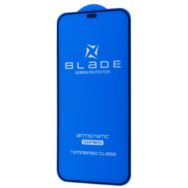 Захисне скло BLADE ANTISTATIC Series Full Glue iPhone 12/12 Pro Black