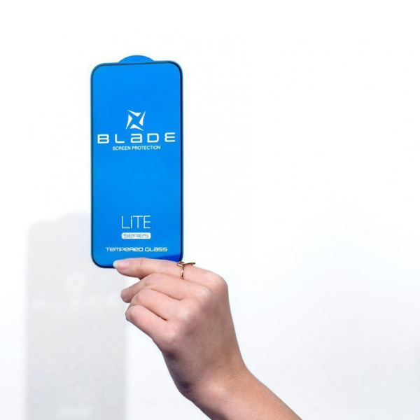 Захисне скло BLADE LITE Series Full Glue Xiaomi Redmi 13C/Poco C65 без упаковки Black, изображение 3