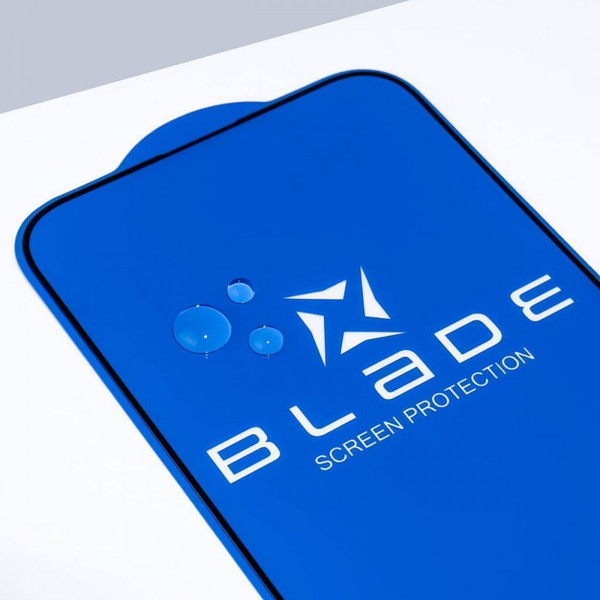 Захисне скло BLADE LITE Series Full Glue iPhone 13 Pro Max/14 Plus без упаковки Black, изображение 4