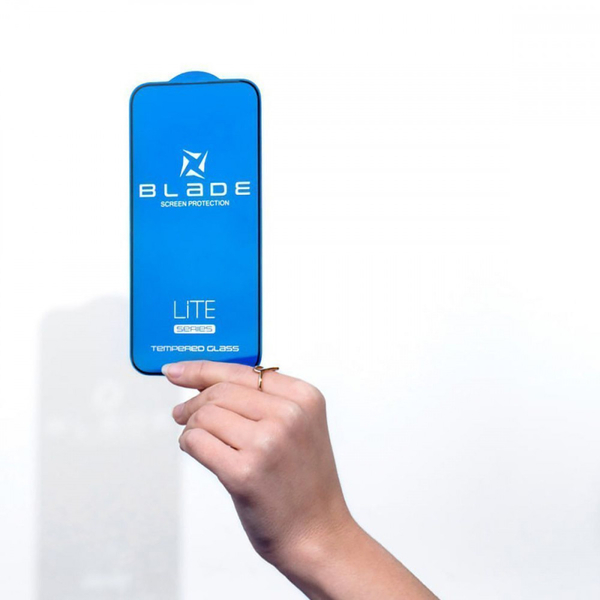 Захисне скло BLADE LITE Series Full Glue iPhone Xr/11 без упаковки Black, зображення 3