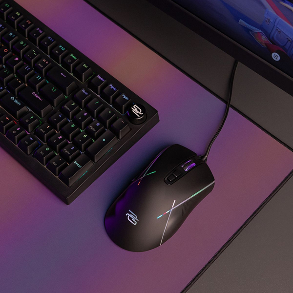 Дротова ігрова миша Proove Gaming Defiant White, изображение 14