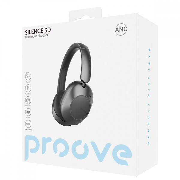 Бездротові навушники Proove Silence 3D with ANC Beige, зображення 2