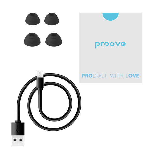 Бездротові навушники Proove Digital Pro TWS with ANC (APP) Black, зображення 3
