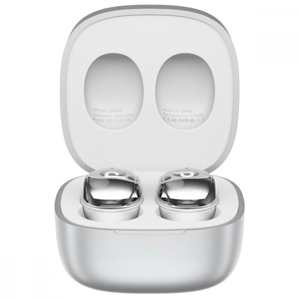 Бездротові навушники Proove Charm TWS (APP) Silver