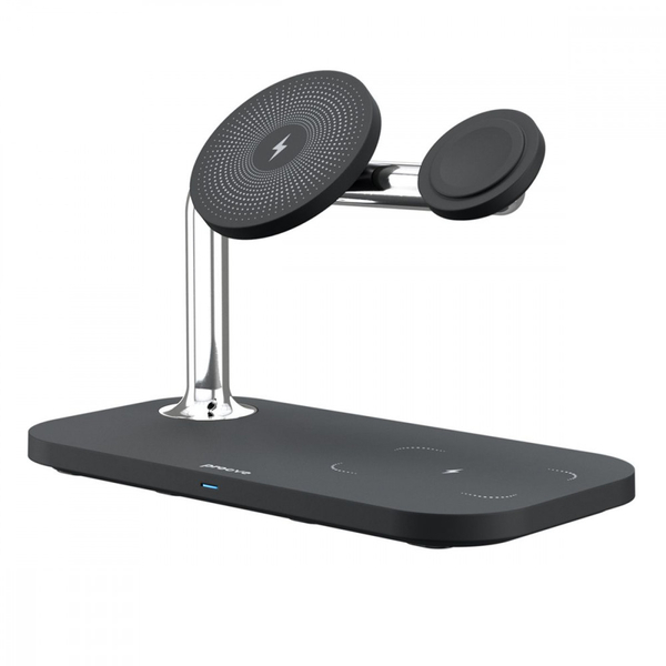 Бездротовий зарядний пристрій Proove Magnetic Field 3 in 1 Black