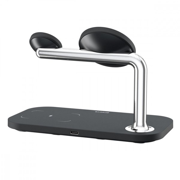 Бездротовий зарядний пристрій Proove Magnetic Field 3 in 1 Black, зображення 4