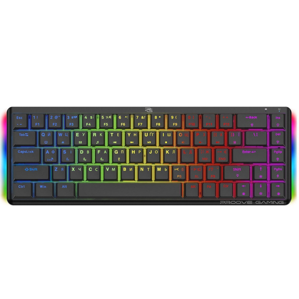 Бездротова клавіатура Proove Gaming AFK (Ukraine Layout) Black