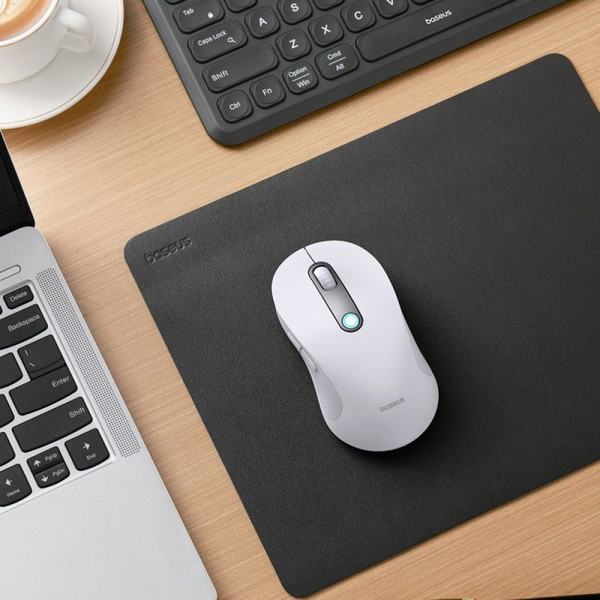 Бездротова Комп'ютерна Миша Baseus F02 Ergonomic Wireless Mouse (without Battery) White, зображення 6