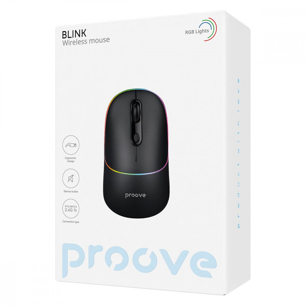 Бездротова миша Proove Blink Black, изображение 2