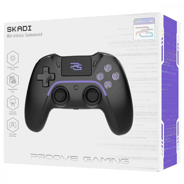 Бездротовий геймпад Proove Gaming Skadi White/purple, изображение 2