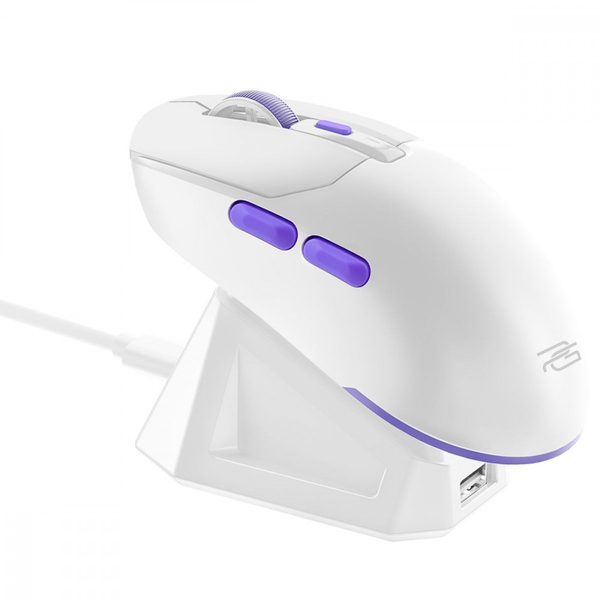 Бездротова ігрова миша Proove Gaming Rate Pro with Charging Dock White, изображение 7