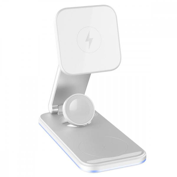 Бездротовий зарядний пристрій Proove Energy Fold 3 in 1 White, изображение 6