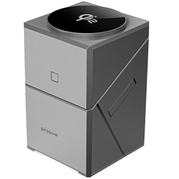 Бездротовий зарядний пристрій Proove Iron Hide 3 in 1 Qi2 Gray, зображення 7
