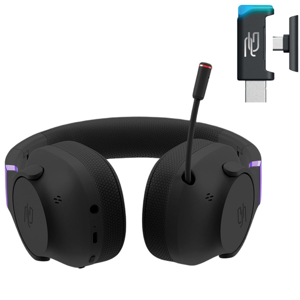 Бездротова ігрова гарнітура Proove Gaming Bliss Pro (APP) Black, изображение 3