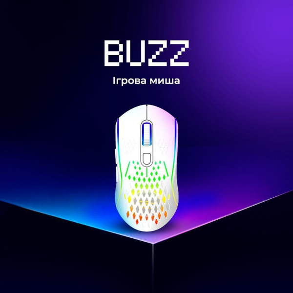 Бездротова ігрова миша Proove Gaming Buzz Black, изображение 11