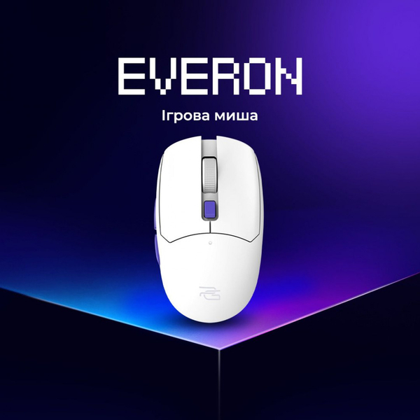 Бездротова ігрова миша Proove Gaming Everon White, изображение 9
