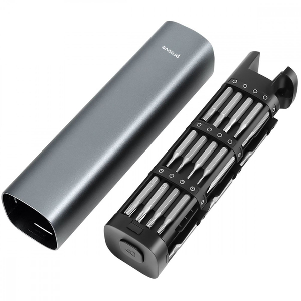Багатофункціональний набір викруток Proove Fixer 46in1 Gray, изображение 4