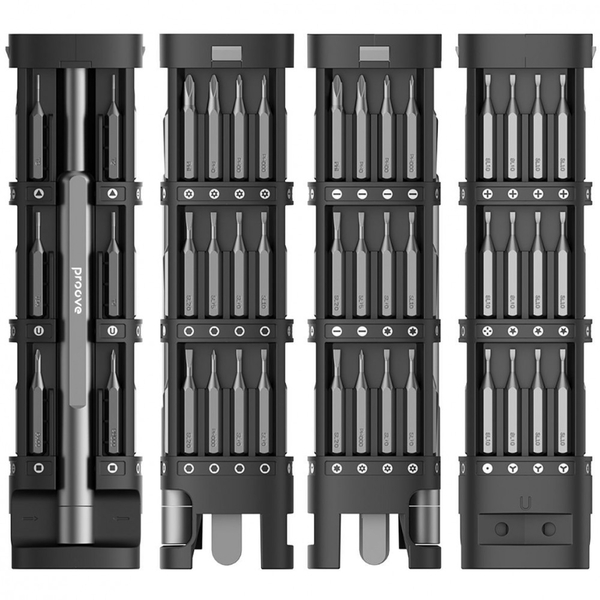 Багатофункціональний набір викруток Proove Fixer 46in1 Gray, изображение 5