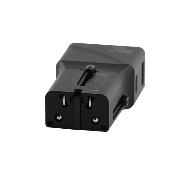 Адаптер живлення Travel Adapter Yesido MC17 Type-C 20W (UK/EU/US/AUS) Black, зображення 4