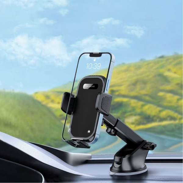 Автомобільний тримач Proove Longway Plaid Suction Type Car Mount Black, зображення 6
