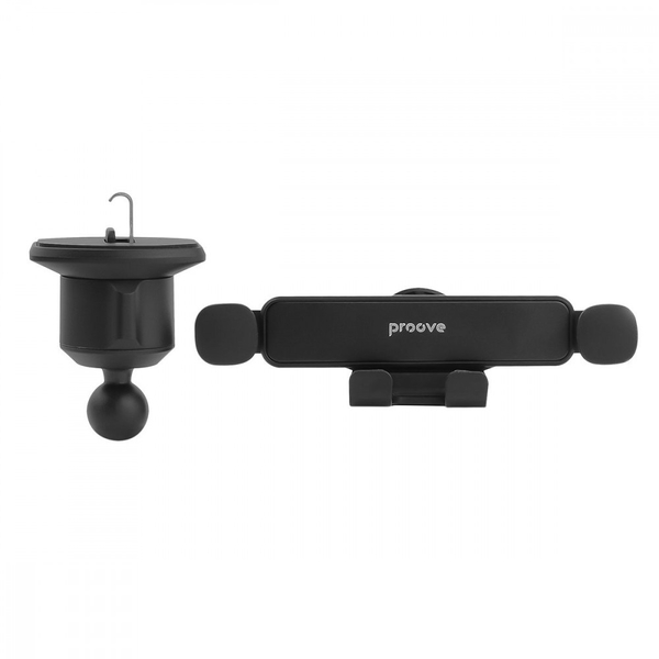 Автомобільний тримач Proove Gravity Lite Air Outlet Car Mount Black, зображення 5