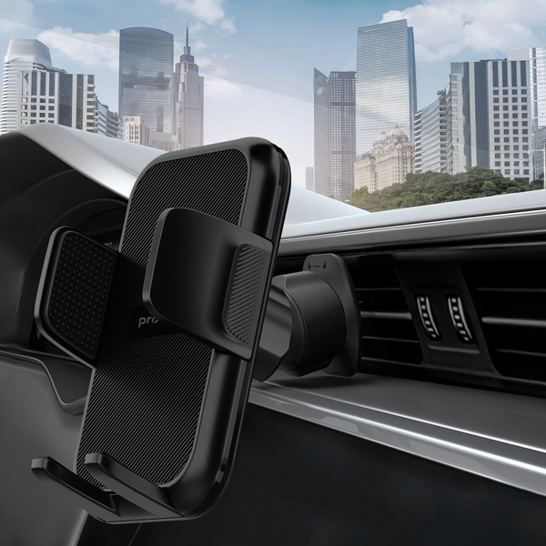 Автомобільний тримач Proove Alpha Air Outlet Car Mount Black, зображення 6